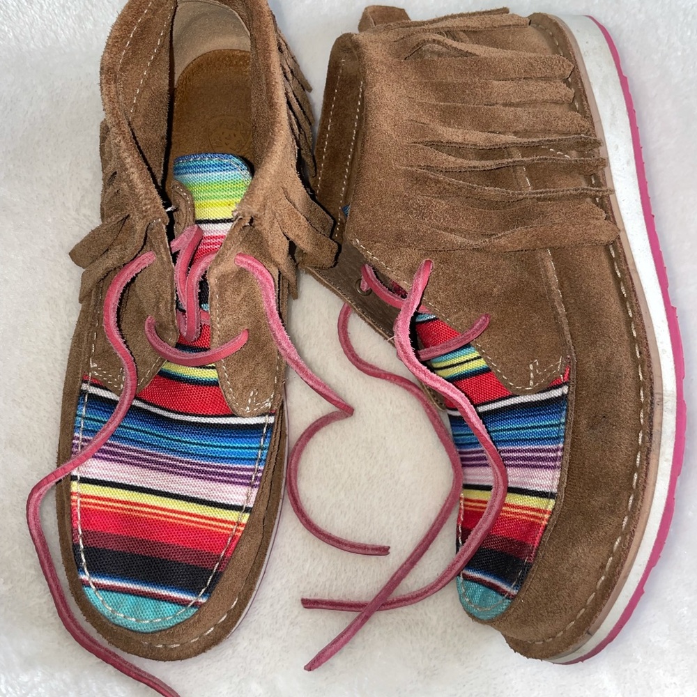 Ariat Fringe Booties